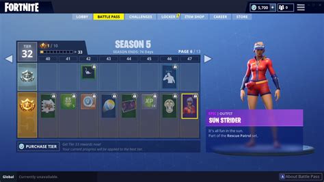 Every Fortnite Season 5 Battle Pass Skin Outfits Back Bling Contrails Gliderseve Gamespot
