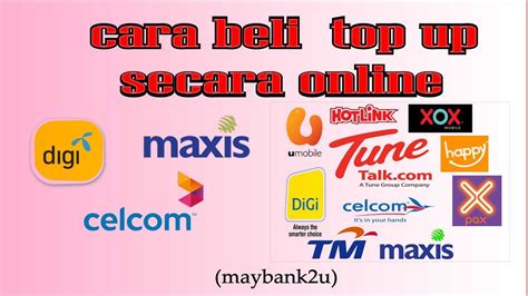 Welcome to maybank2u, malaysia's no. CARA RELOAD TOPUP KREDIT ONLINE BANKING (maybank2u) - YouTube