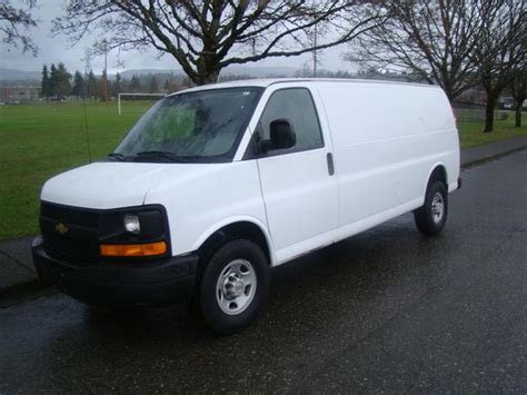 2005 Chevrolet 1 Ton Ext Cargo Van Courtenay Comox Valley