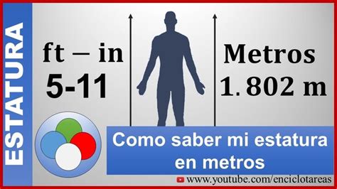 Cómo Saber Mi Estatura En Metros M Ft In A Metros Youtube En