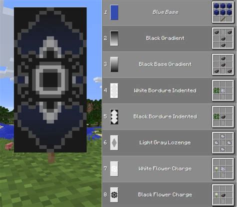 Design 23🍇 Minecraft Banner Designs Minecraft Designs Minecraft Banners