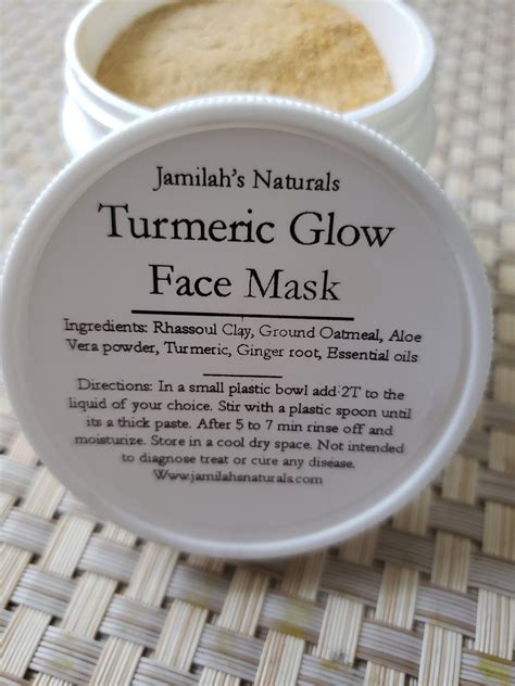 Turmeric Glow Face Mask