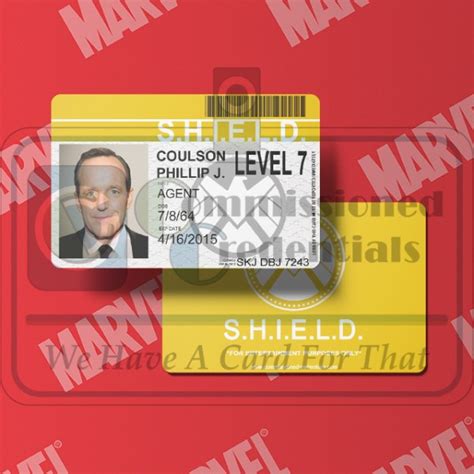 Shield Movie Id Commissioned Credentials