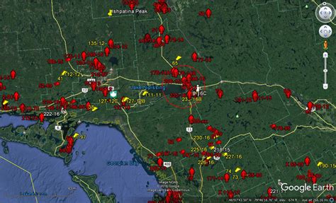 26 Map Of Bigfoot Sightings Maps Online For You