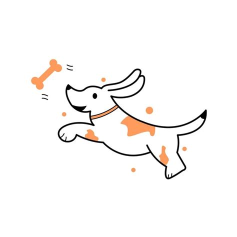 Premium Vector Cute Dog Illustration