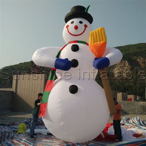 Large Inflatable Snowman Giant Inflatable Snowman Christmas