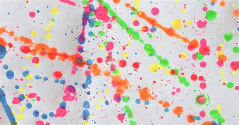 How To Do Splatter Painting With Kids — Jinzzy