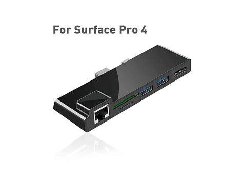 Dock For Surface Pro 4 Usb Hub Docking Station With 1000m Ethernet Port
