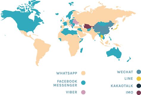 What Are The Most Popular Messaging Apps Find Out In The State Of
