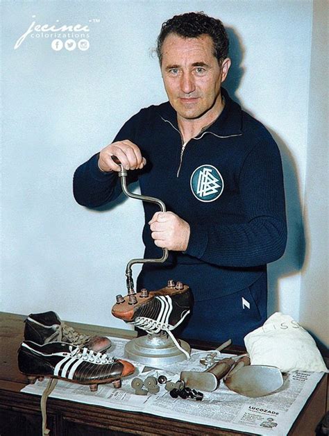 Adolf Adi Dassler Cca 1954 The Founder Of The German Sportswear Company Adidas And The