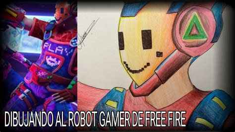 Para jugar free fire como en cualquier juego de disparos, es necesario configurar los controles en ldplayer. como dibujar un personaje de free fire robot gamer - YouTube