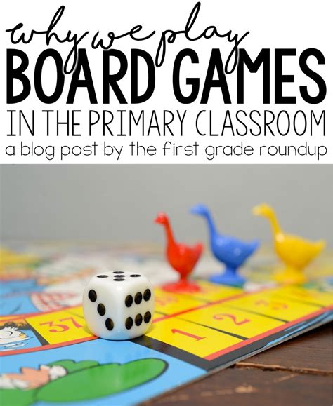 Why Games Are A Must In The Primary Classroom Firstgraderoundup