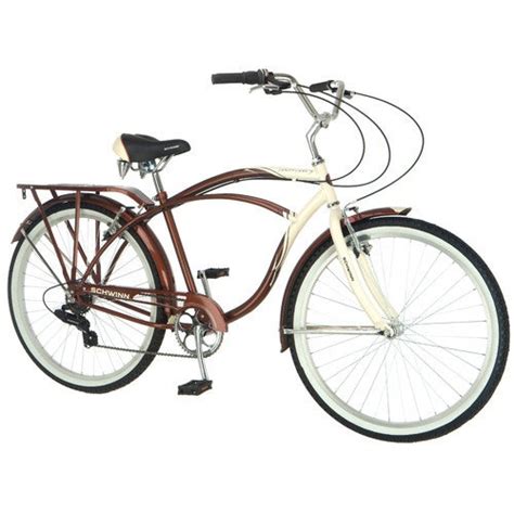 Schwinn 26 Mens Sanctuary 7 Cruiser Bike Bicycle Creamcopper