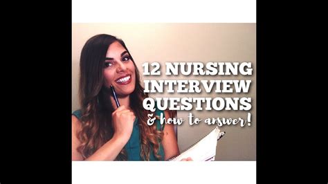 12 Nursing Interview Questions And How To Answer Them Youtube