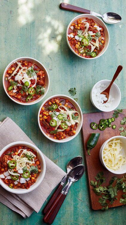 Cook a turkey breast in the crock pot. Instant Pot Turkey Chili | Recipe | Turkey chili, Food recipes, Chili recipes