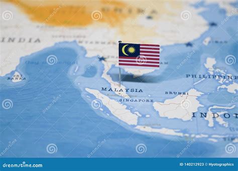 Malaysia On The World Map New York Map Poster