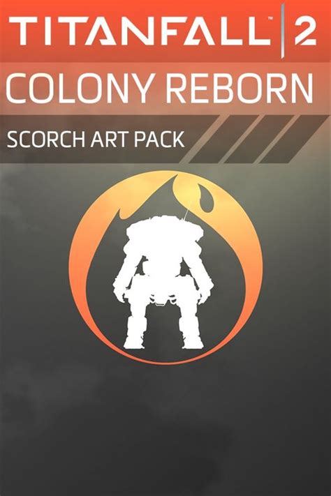 Titanfall 2 Colony Reborn Scorch Art Pack 2017 Xbox One Box Cover