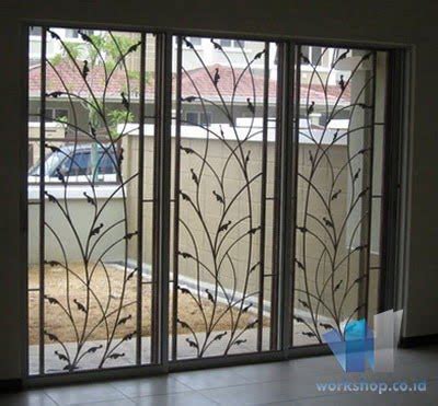 Harga pintu teralis kawat nyamuk minimalis. Harga Teralis Pintu Rumah Terbaru 2020 | Bengkel Las ...