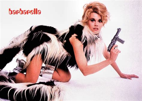 Jane Fonda Barbarella British Postcard By Pyramid Leices Flickr