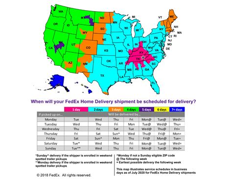 FedEx Time in Transit Map » Track Day Tire