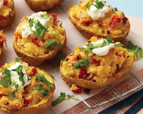 Stuffed Potatoes With Cheese Healthy Food Guide