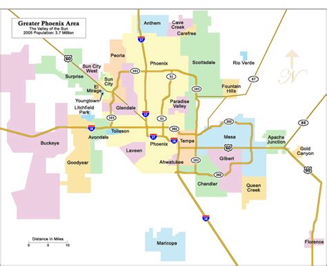 Scottsdale Area Map