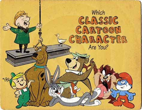 Which Classic Cartoon Character Are You Classic Cartoon Characters