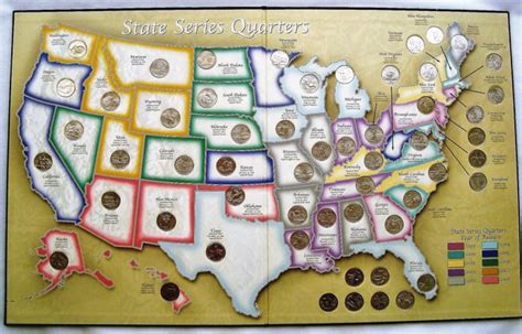 State Quarter Map Printable