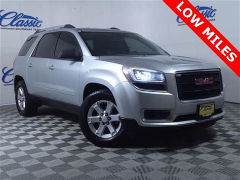 Pre Owned 2014 Gmc Acadia Sle 2 4d Sport Utility In Beaumont Gu335891