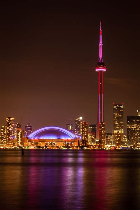 Cn Tower At Night Toronto Canada Canada Photography Toronto City