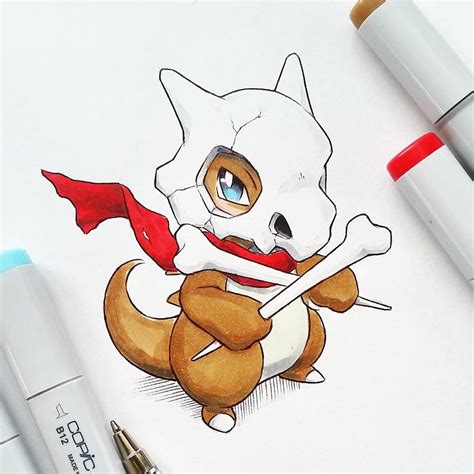 Artist Itsbirdy Pokemon Cubone Itsbirdy Pinterest Pokémon