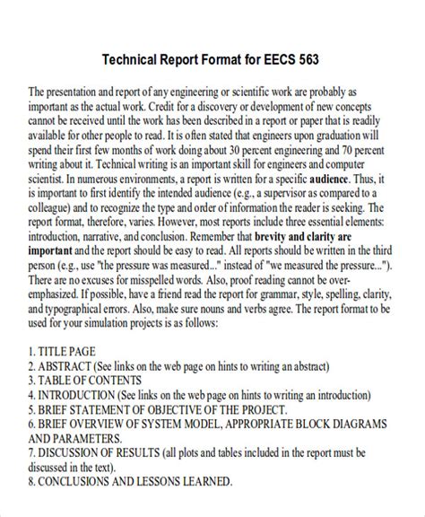 Technical report writing is often taught in college or universities. Example abstract for project report | Essay Writing ...