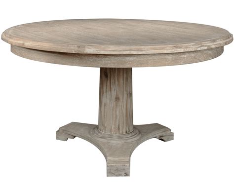 Belmont Round Dining Table 54 Round Column Pedestal Base Tables Zin Home