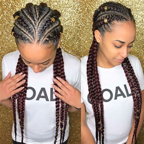60 inspiring examples of goddess braids feed in braids hairstyles goddess braids hairstyles
