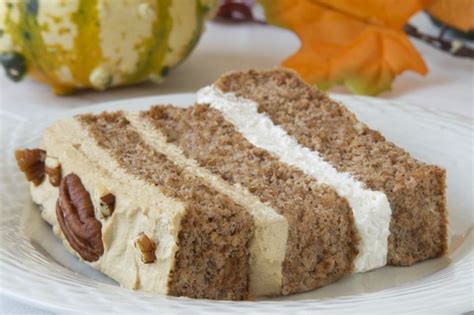 Because sometimes a massive bread craving is actually your body crying out for help. Pecan Latte Gateau Low-Carb Dessert Recipe