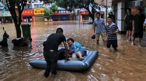 China Floods 12 Dead And Thousands Evacuated Myjoyonline