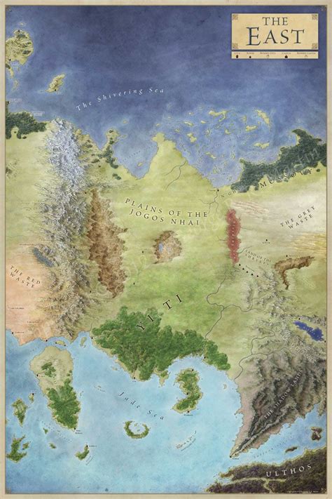 The East Lands Of Ice And Fire Game Of Thrones Westeros Game Of