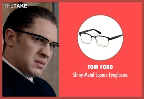 Tom Hardy Tom Ford Shiny Metal Square Eyeglasses From Legend Thetake