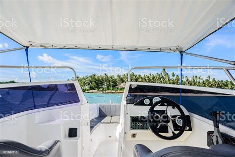 Luxury Private Speed Boat Interior Stock Photo Download Image Now