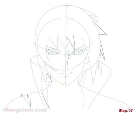 Howdrawsasuke Rinnegannaruto06 Sasuke Drawing