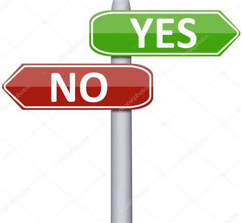 Yes And No — Stock Photo © Fuzzbones 6242697