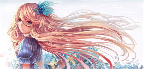 Long Hair Girl Art Beautiful Pictures Anime Funny Pictures And Best Jokes Comics