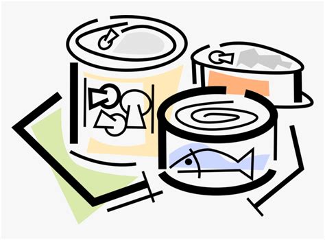 Canned Food Clip Art Library