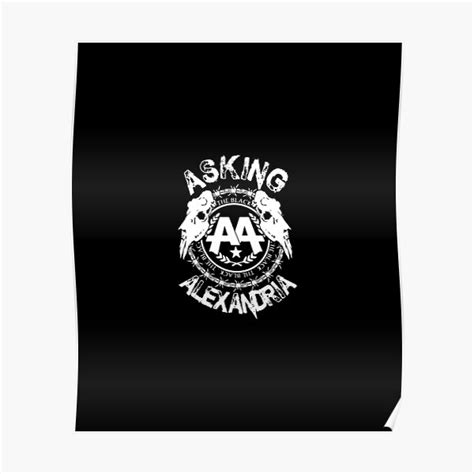 Asking Alexandria Poster For Sale By Leioaik Redbubble