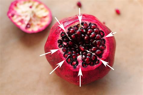 Cracking into a pomegranate can be a bit. How to Open a Pomegranate | Tasty Kitchen Blog