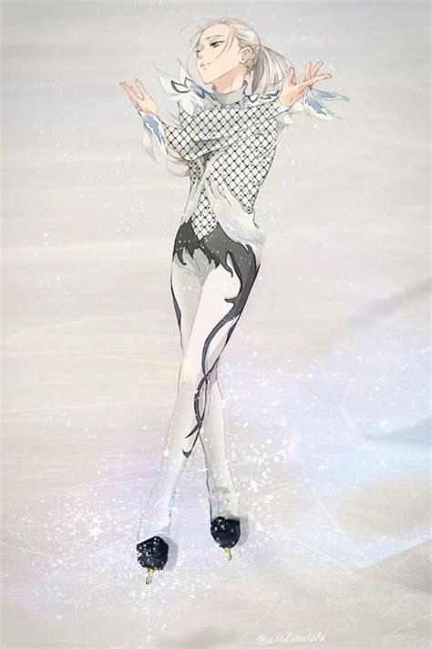 Anime boy with roller skates. Pin en Yuri on Ice