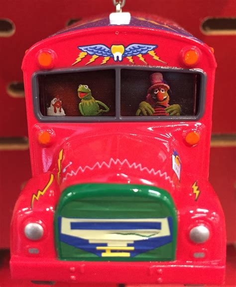 Muppet Stuff Review Hallmark Electric Mayhem Bus Ornament