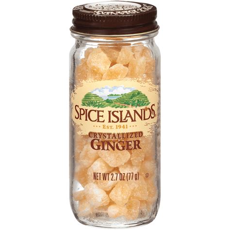 Crystallized Ginger Spice Islands Spices