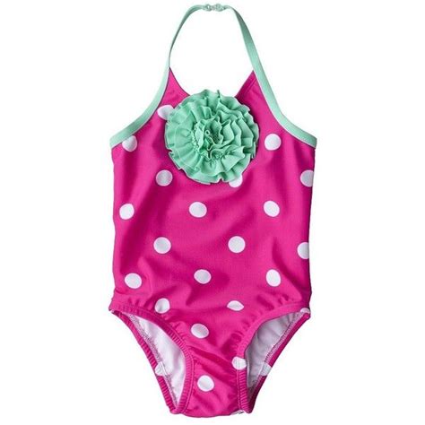 Baby Girls Swimsuits Bikinis And Tankinis Target £931 Liked On