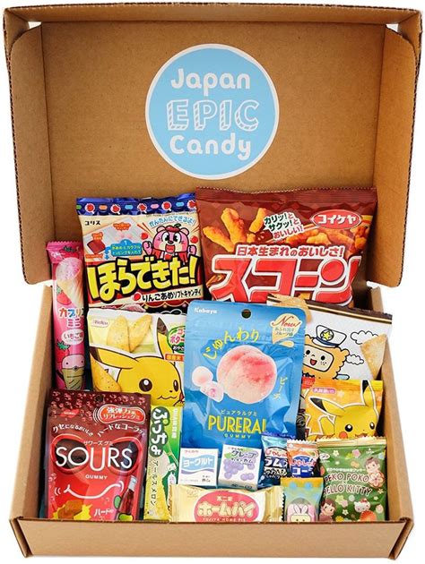 A Box Of Heaven Filled With An Assortment Of Japanese Goodies A
